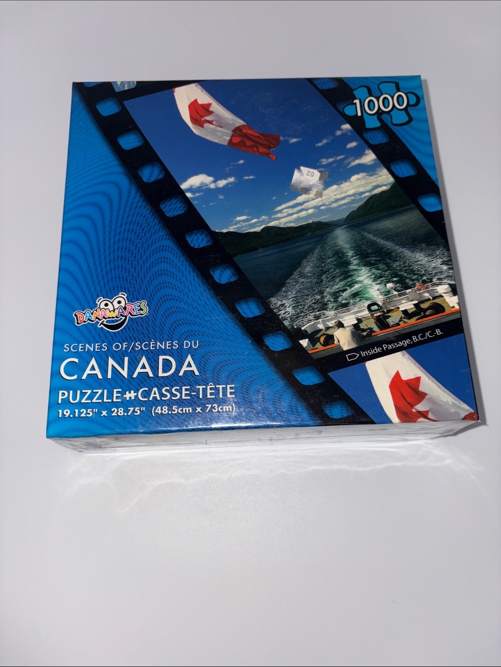 Danawares Scenes of Canada 1000 Piece Puzzle- Inside Passage, B.C. NIB